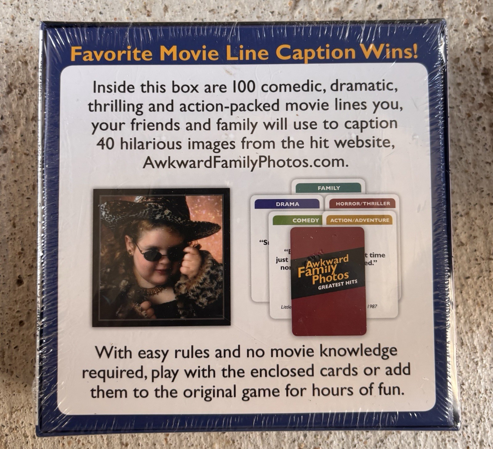 Awkward Family Photos Greatest Hits Expansion #1 Game Brand New Sealed