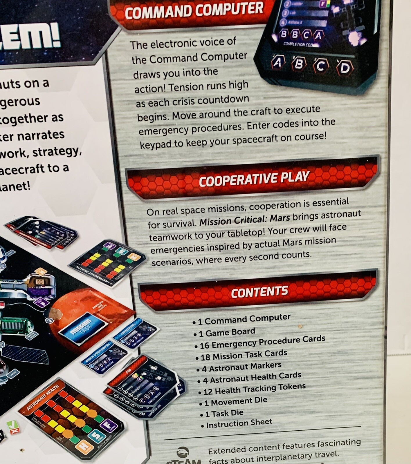 Smart Lab Mission Critical: Mars Space Adventure Game w/ Talking Computer – NEW