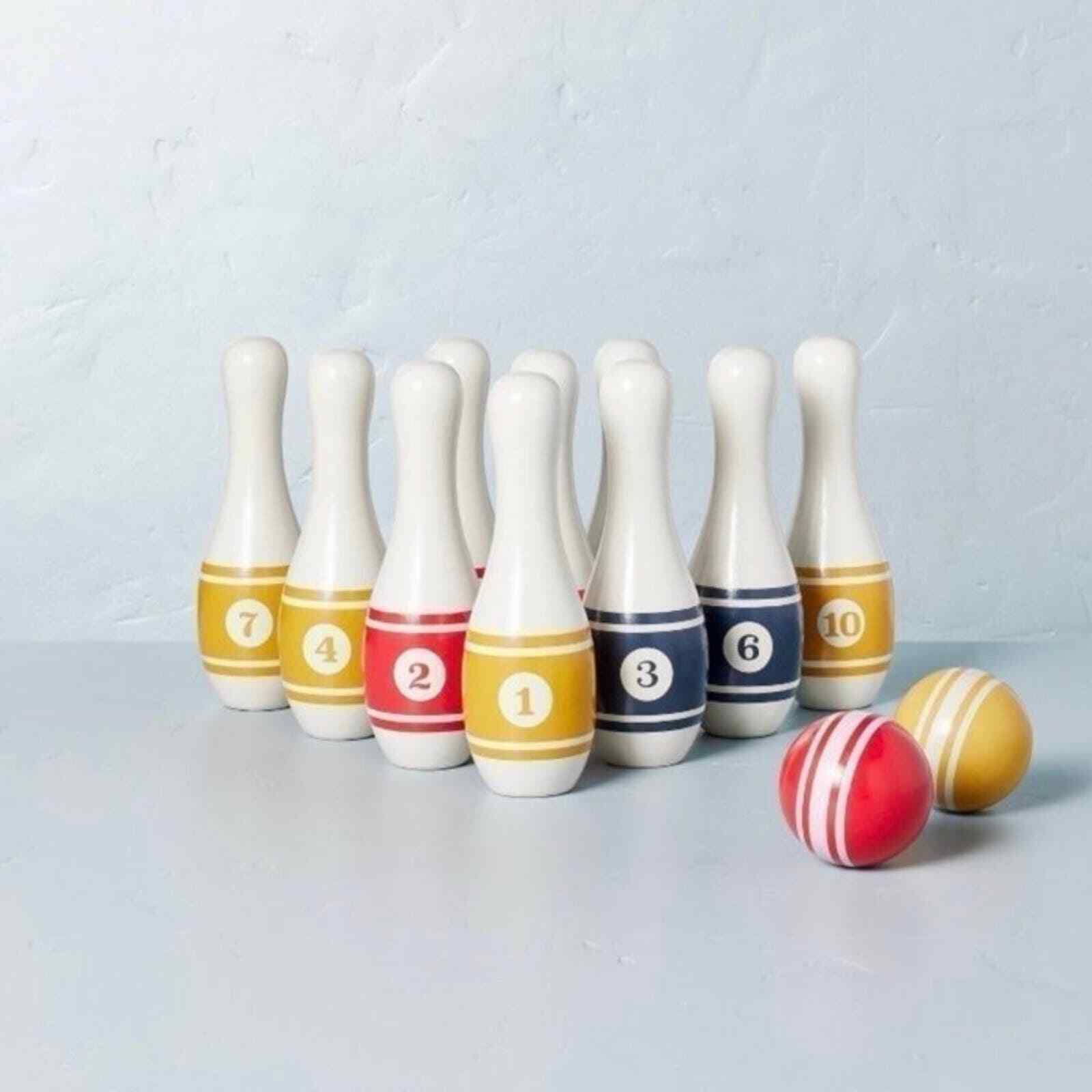 Hearth and Hand Lawn Bowling Set 12 PC with Magnolia
