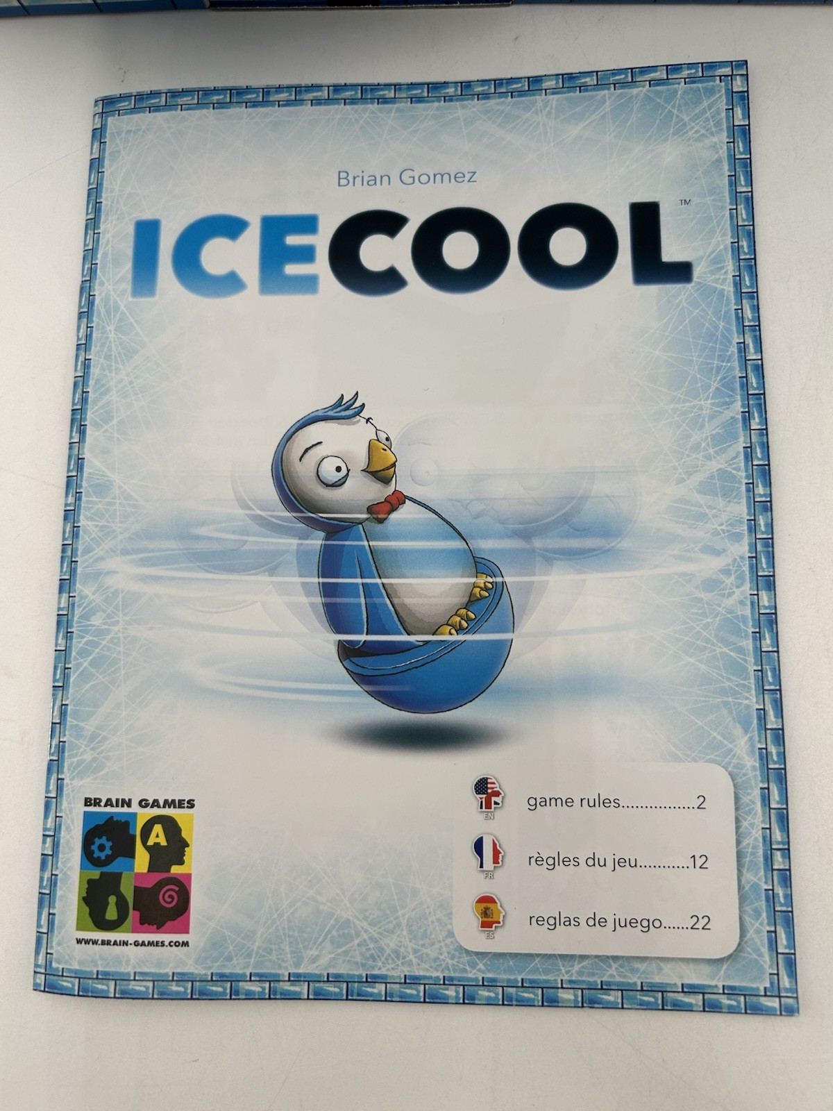 Ice Cool Family Board Game Brain Games 2016 Award Winning Penguins 100% Complete