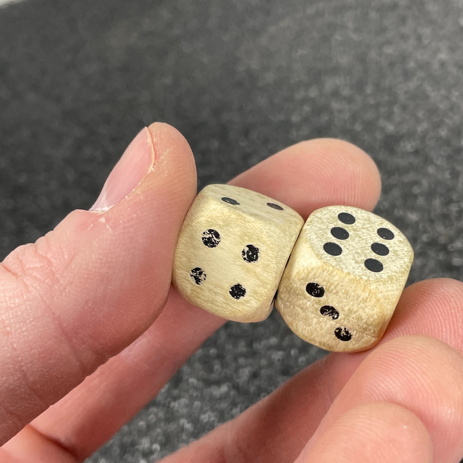 1982 Enchanted Forest Board Game Die Dice (2) Replacement Only