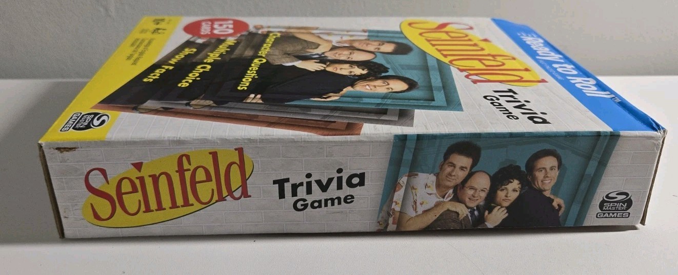 SEINFELD TRIVIA GAME Ready To Roll NEW 2021 Trivia Game Pop Culture 90’s
