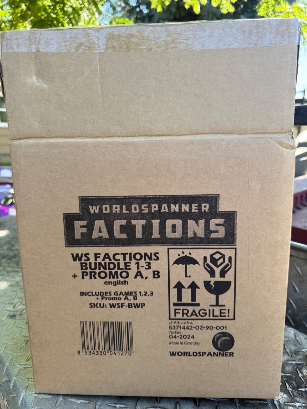 WORLDSPANNER FACTIONS Bundle 1-3 + Promo A, B MINT CONDITION (Retail $170)