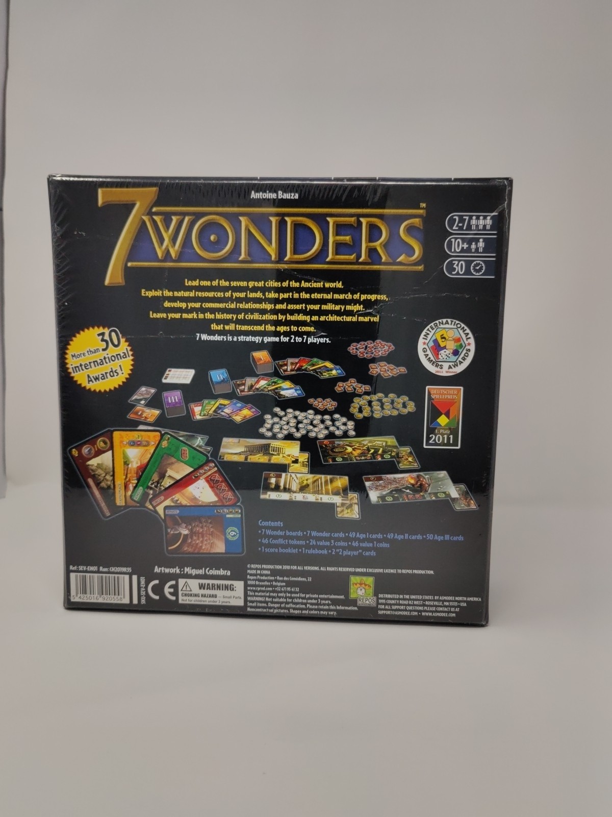 Asmodee Editions Seven01 7 Wonders Board Game