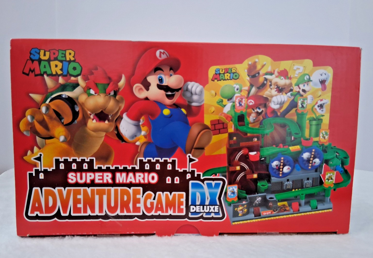Epoch Super Mario Adventure Game DX Deluxe Nintendo Board Game Set Fun