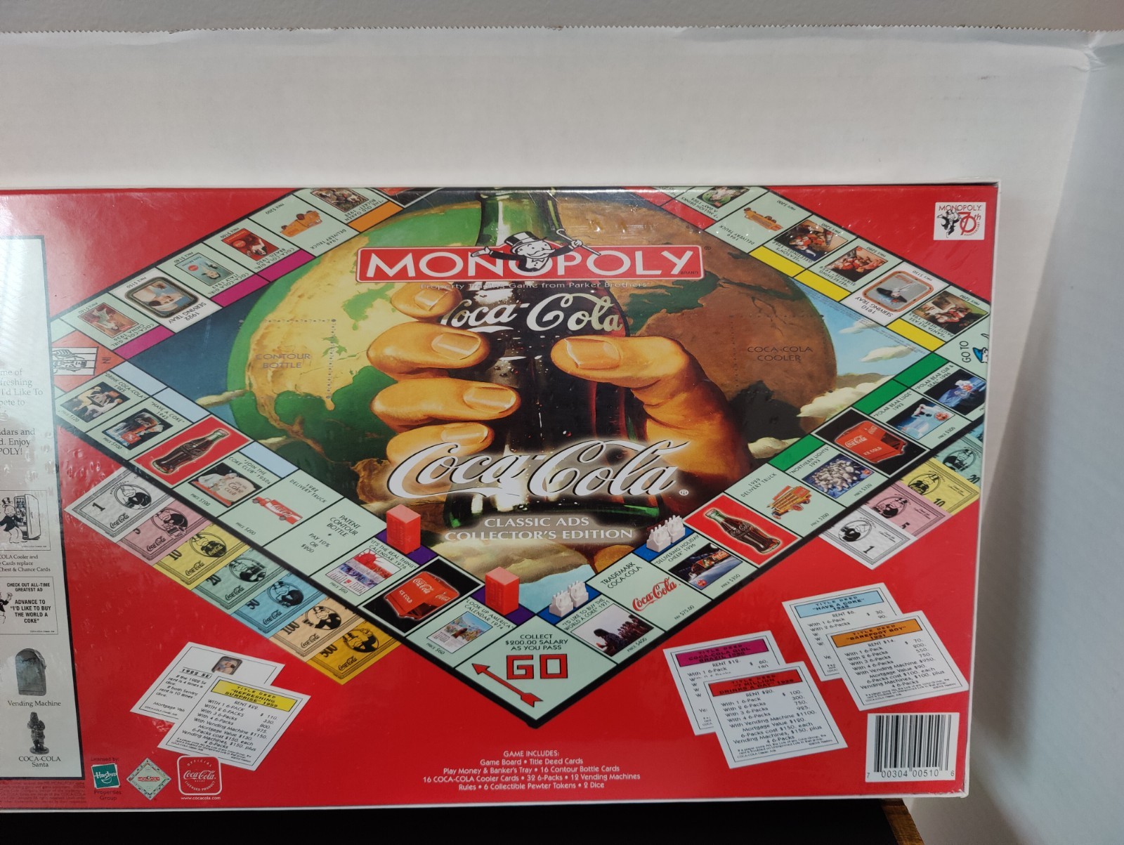 Monopoly Coca-Cola Classic Ads Collector’s Edition NEW & SEALED