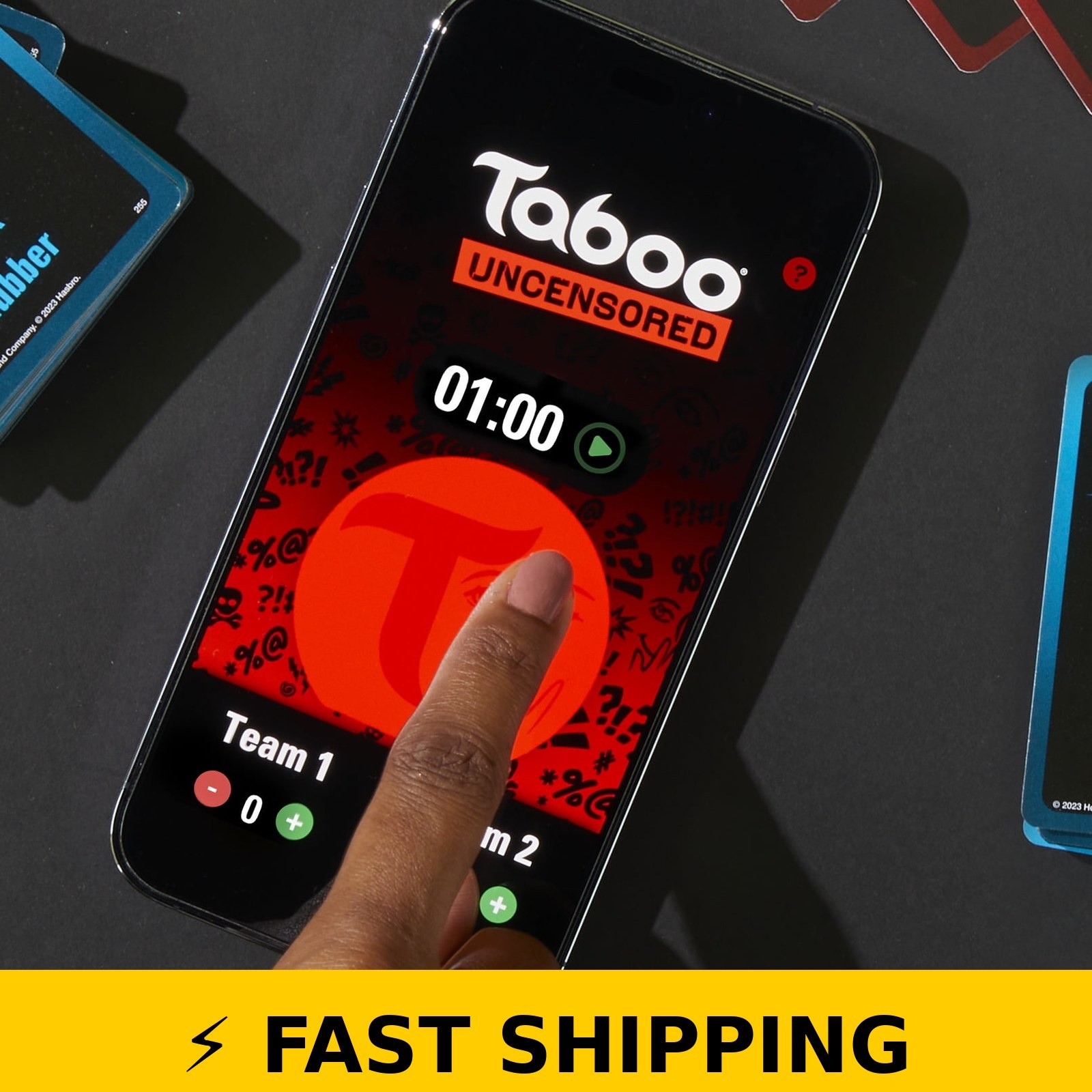 Taboo Uncensored Party Game for Adults – Hilarious Board Game