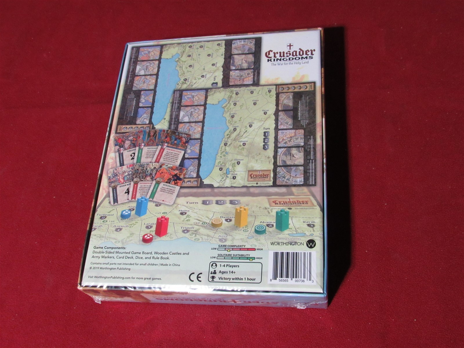 Worthington Games: Crusader Kingdoms: The War for the Holy Land: Sealed