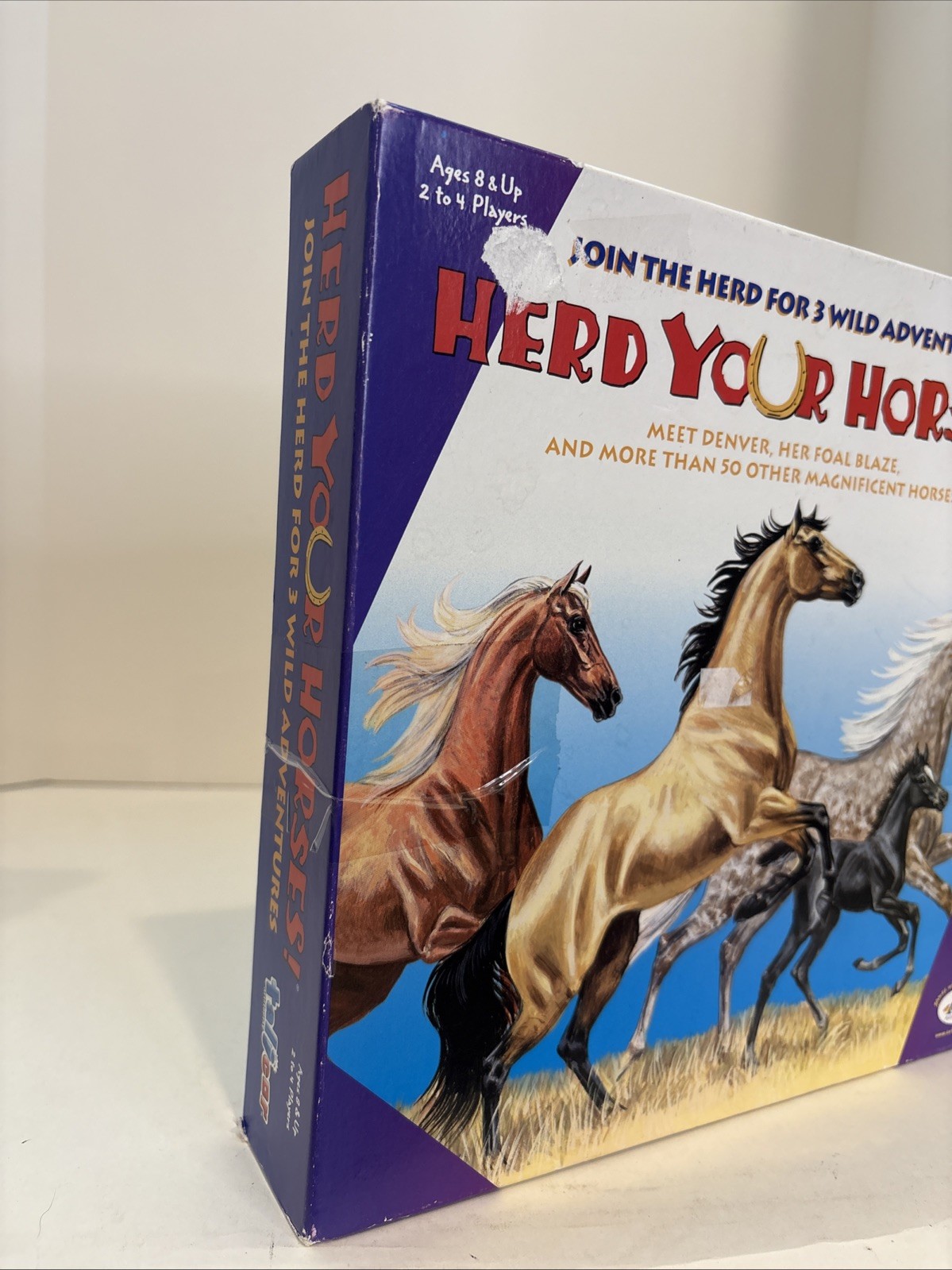 Talicor Herd Your Horses Board Game Family Ages 8 & Up 2 to 4 Players