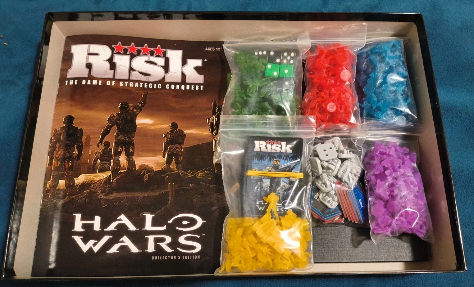 2009 Risk Halo Wars Collector’s Edition Board Game 98% Complete