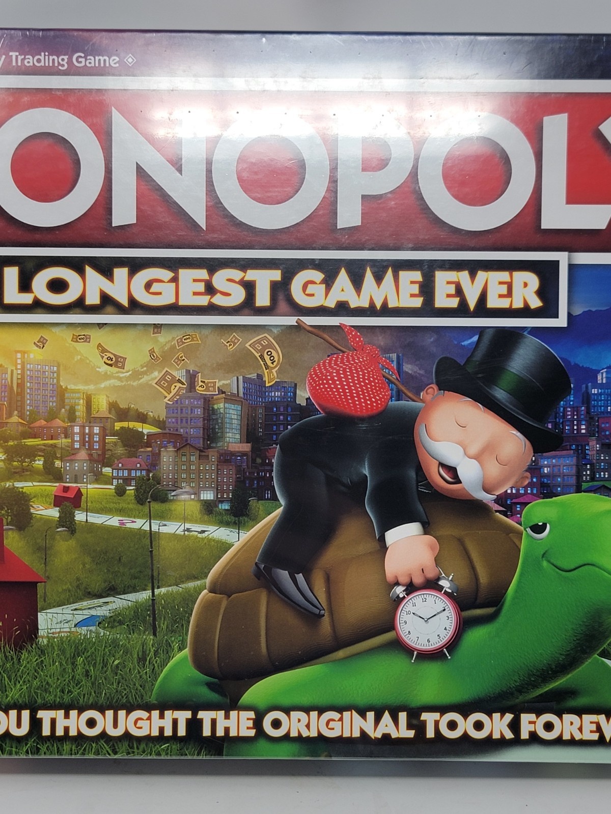Monopoly Longest Game Ever Edition Hasbro NEW SEALED Retired 2019