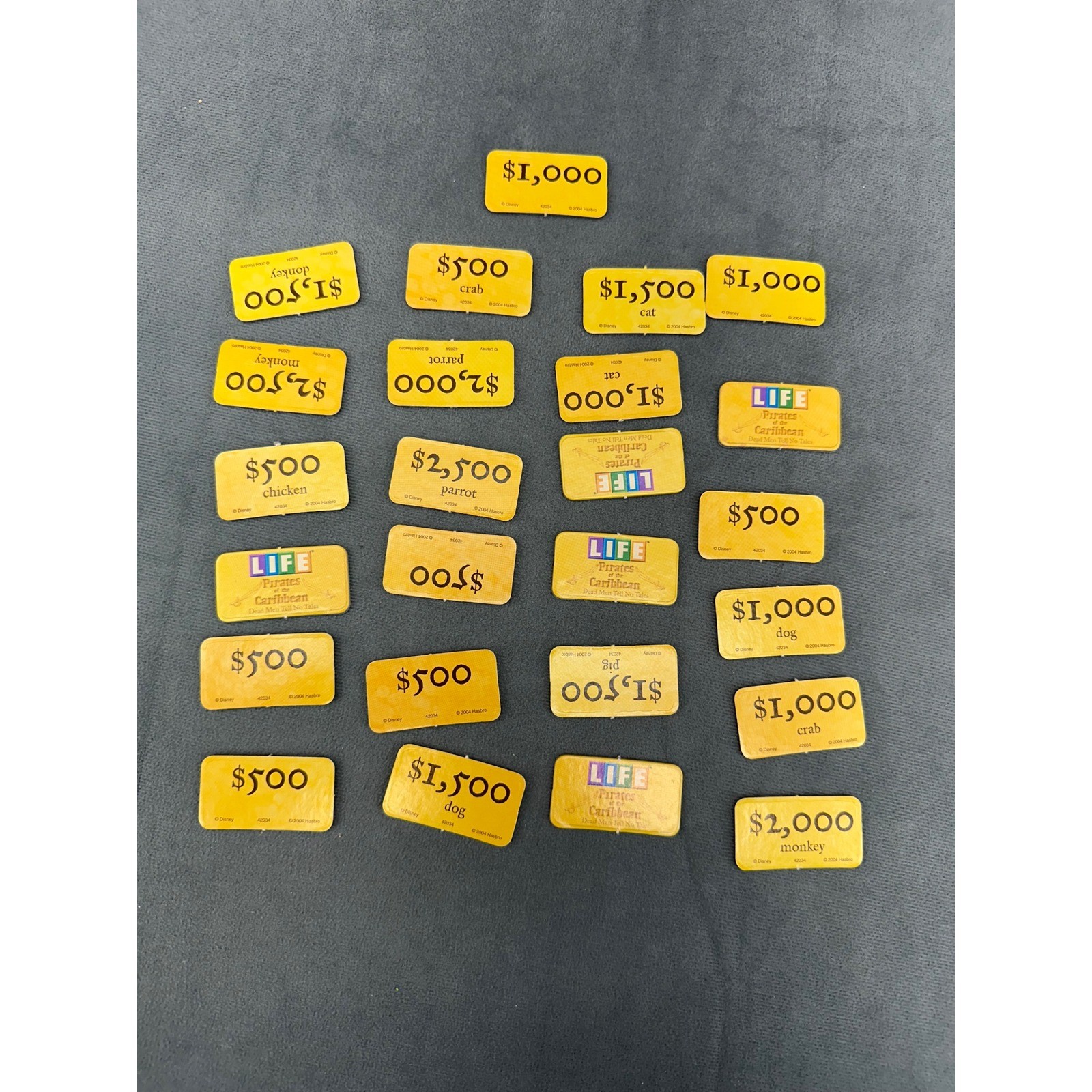 Life Pirates of the Caribbean Edition Board Game Theme Park Collector Tin