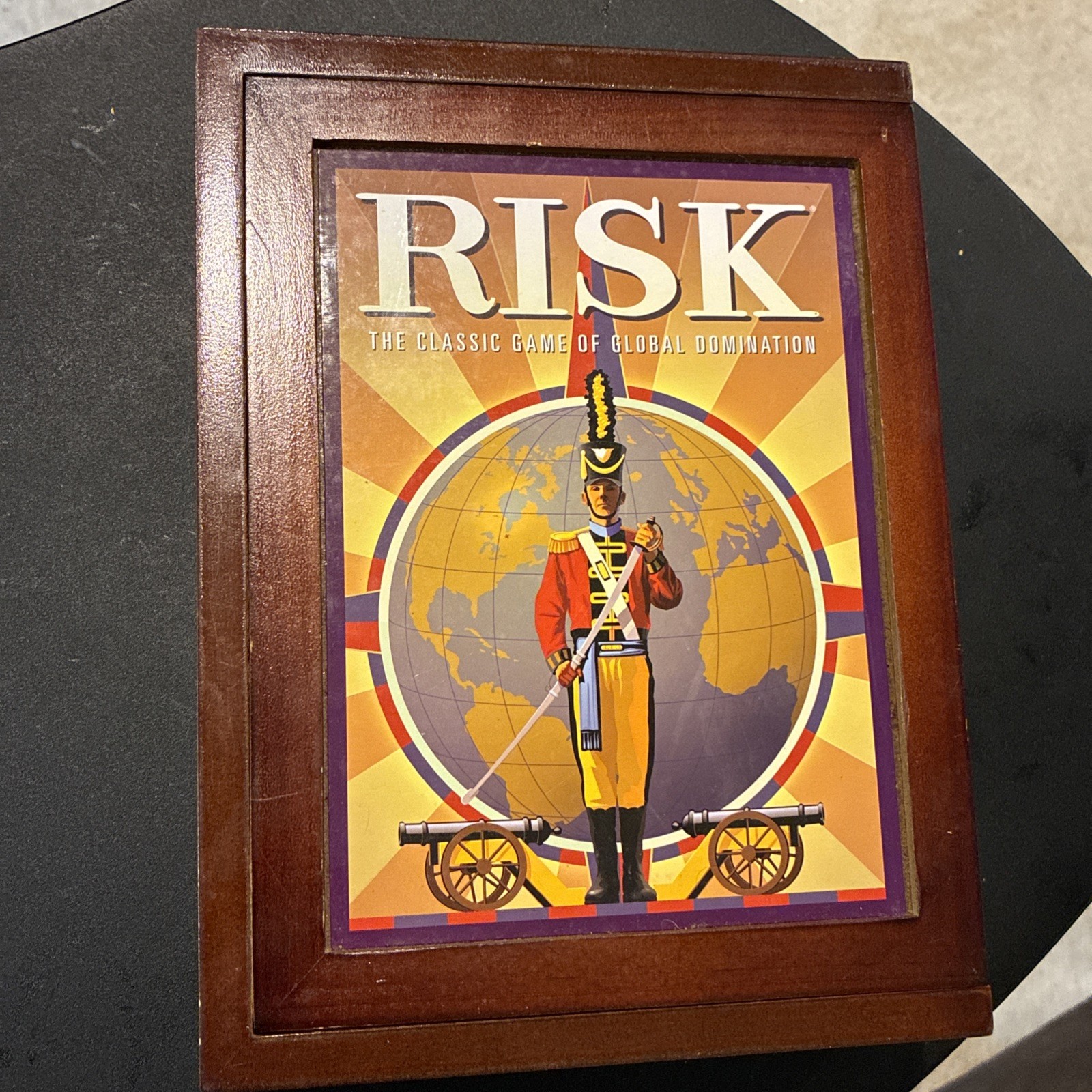 100% Complete Risk Vintage Game Collection Wooden Edition Library Shelf Wood