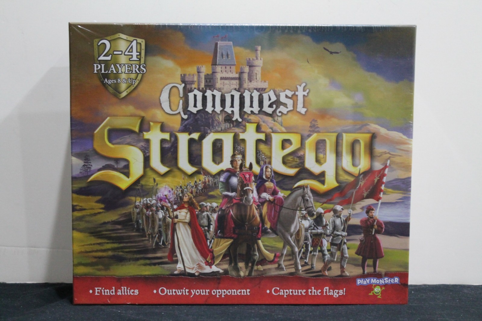 2016 Stratego Conquest Board Game Strategy PlayMonster 2-4 Players SEALED NEW
