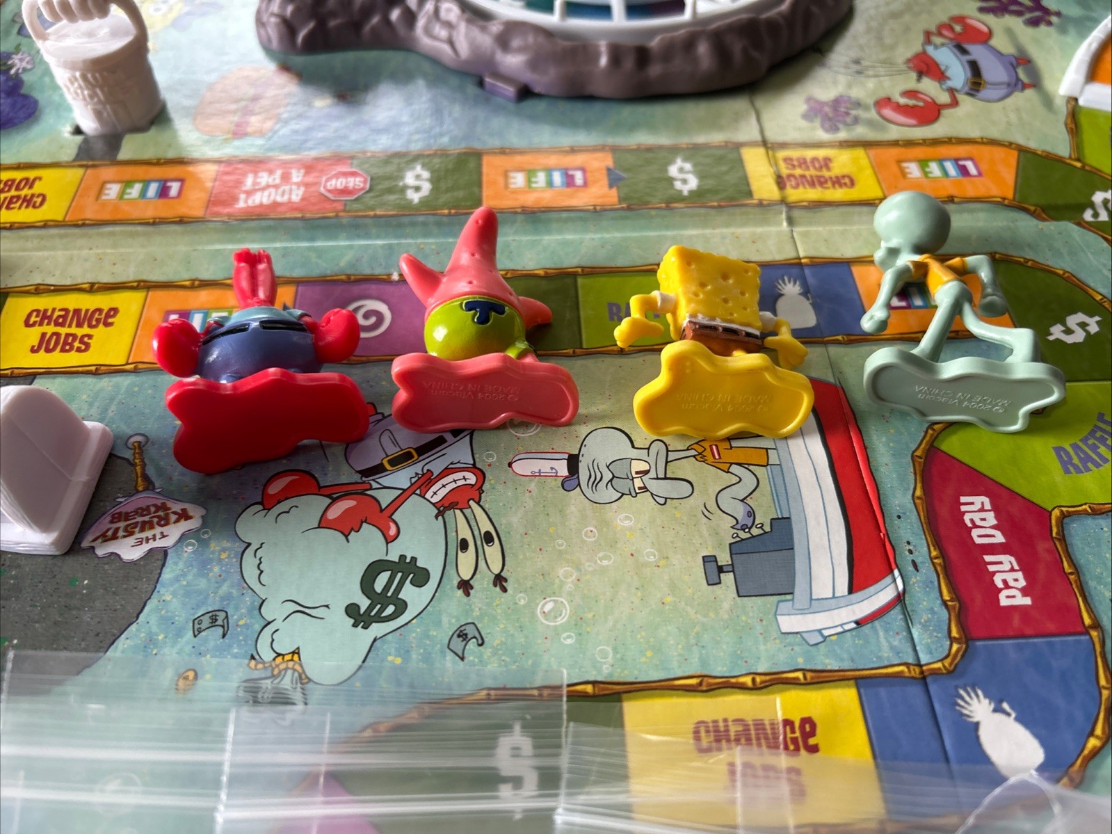 SpongeBob SquarepantsEdition TheGameofLife Hasbro Complete 2005any Question Ask