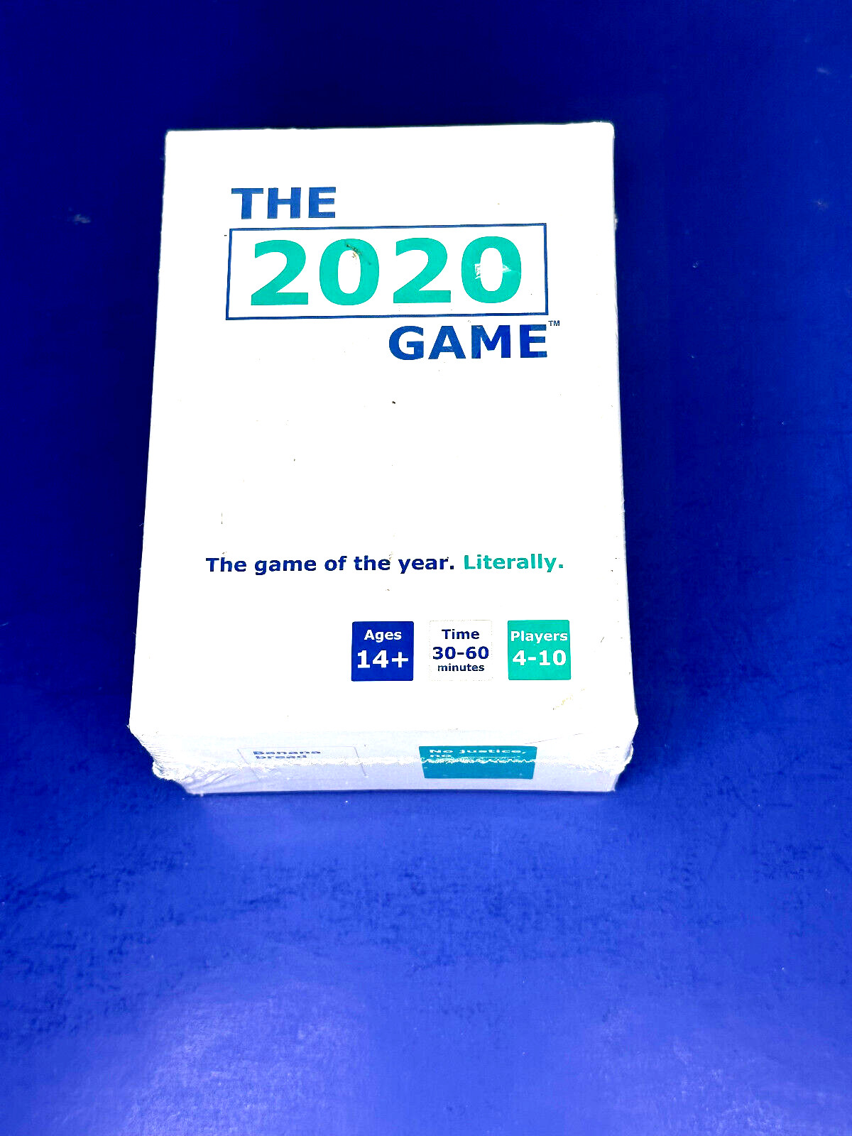 The 2020 Game Ages 14 and Up 30-60 Minutes 4-10 Players NEW Sealed Card Game