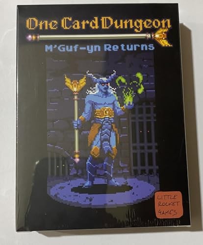 One Card Dungeon M Guf yn Expansion Tabletop Game Multicolored 10cm x 18cm