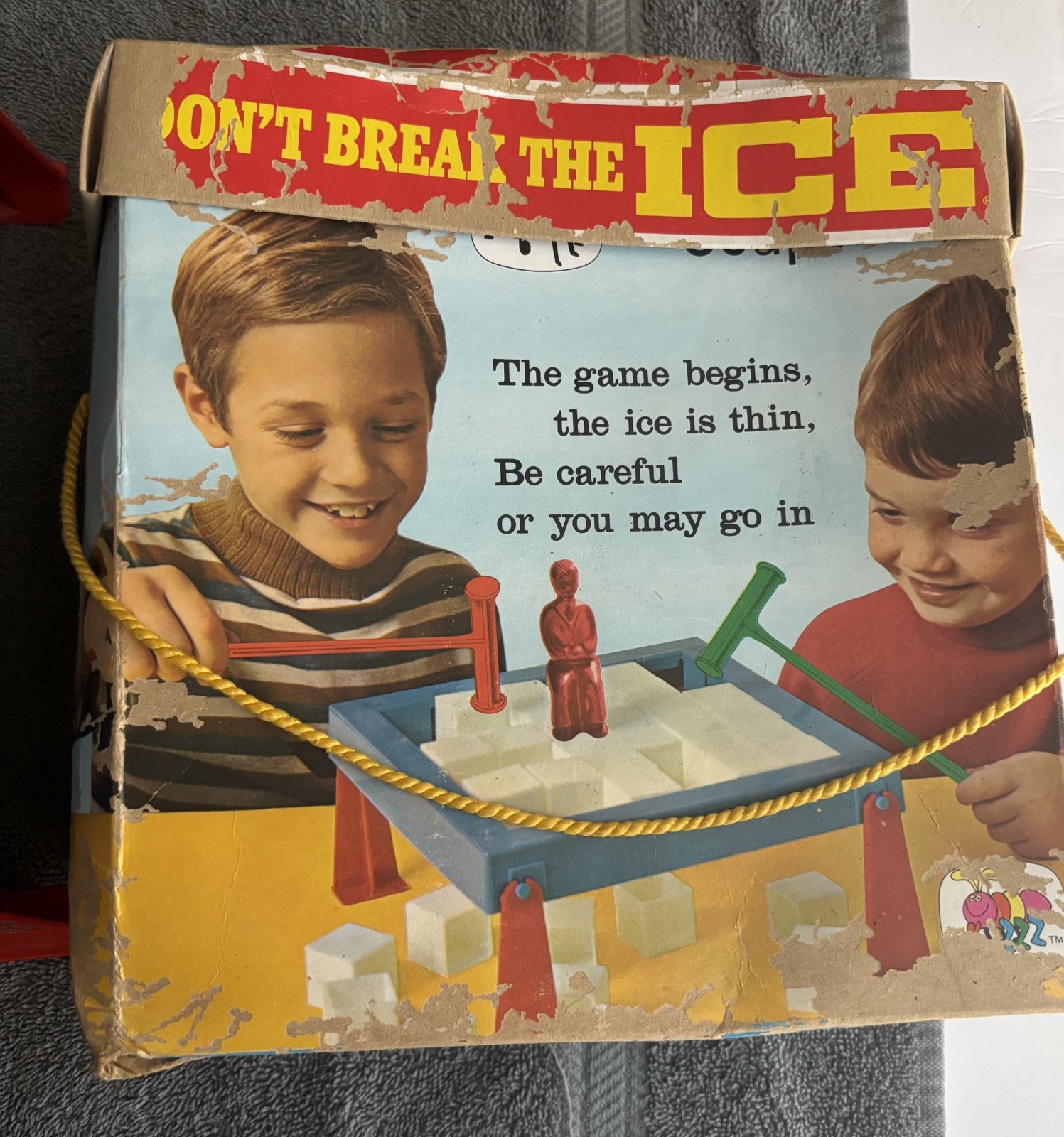 Vintage Original Don’t Break the Ice Game Schaper 1969 Good Condition With Box