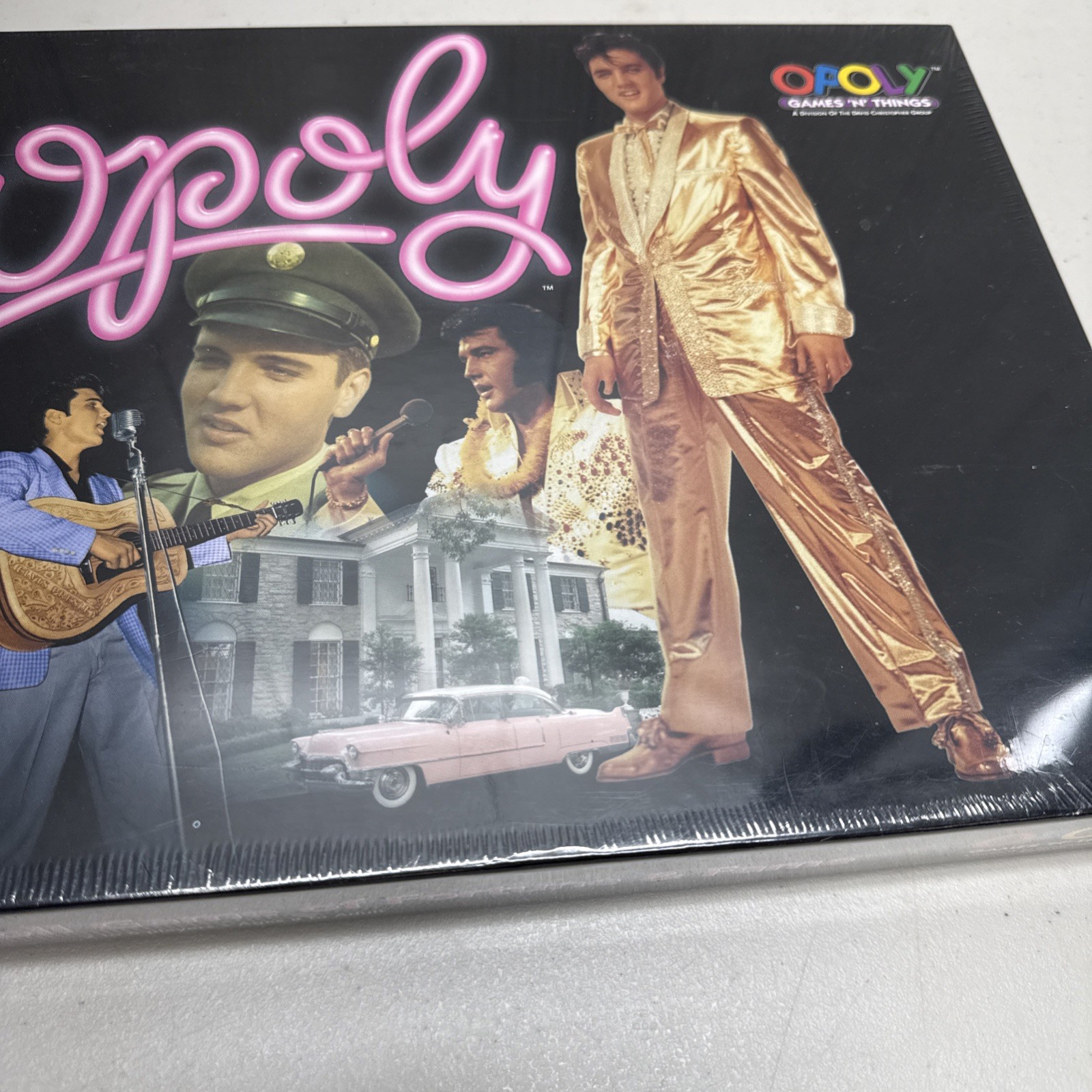 1995 Elvisopoly MONOPOLY Elvis Presley Edition Rock ‘N’ Roll Board Game SEALED