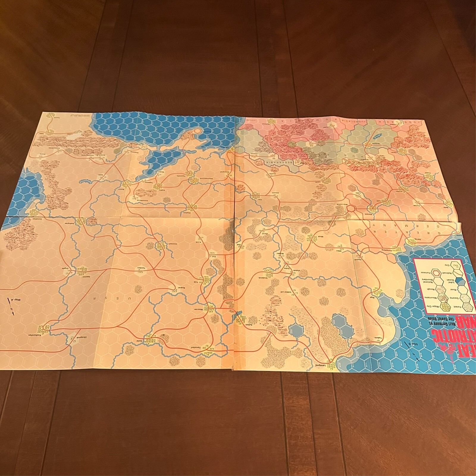 GDW : The Great Patriotic War game – Nazi Germany vs. USSR 1941-45 (UNPUNCHED)
