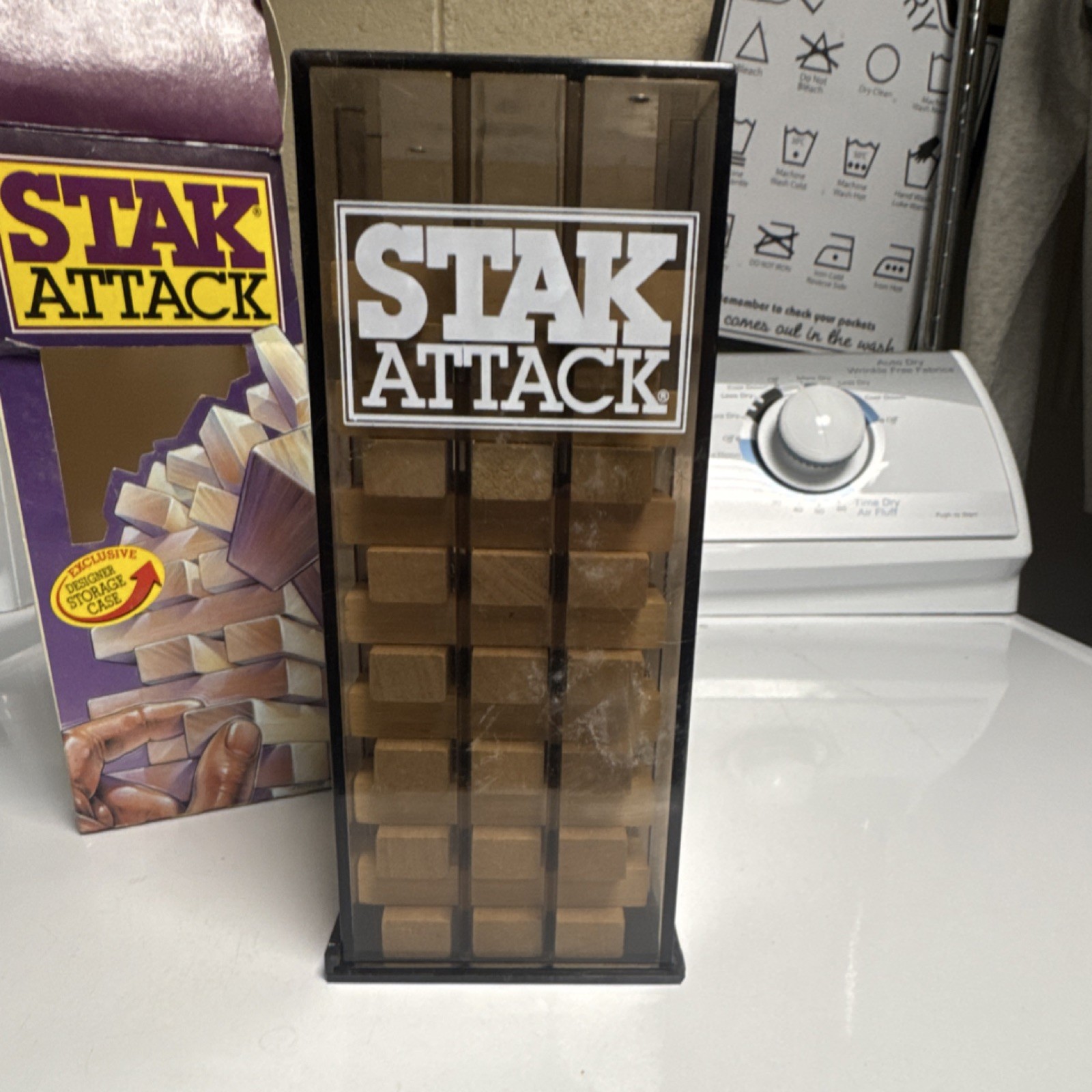 Talicor Stak Attack Skill & Action Strategy Game with Designer Storage Case