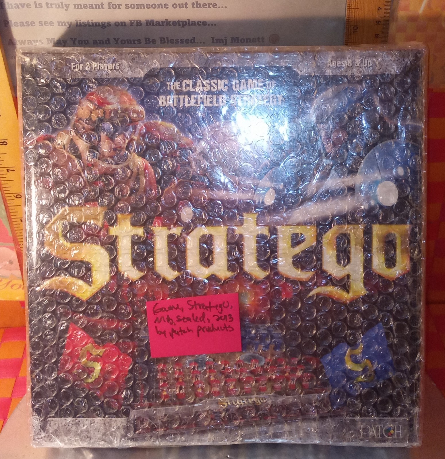 Game, Stratego, sealed, NIB, 2013 by Patch Products