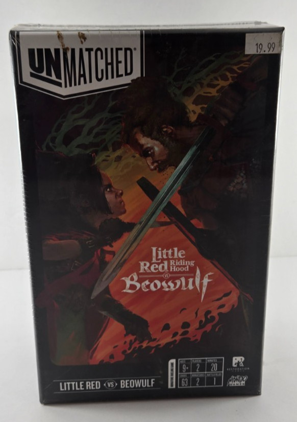 Unmatched Little Red Riding Hood vs Beowulf 2 Player Game Mondo Games