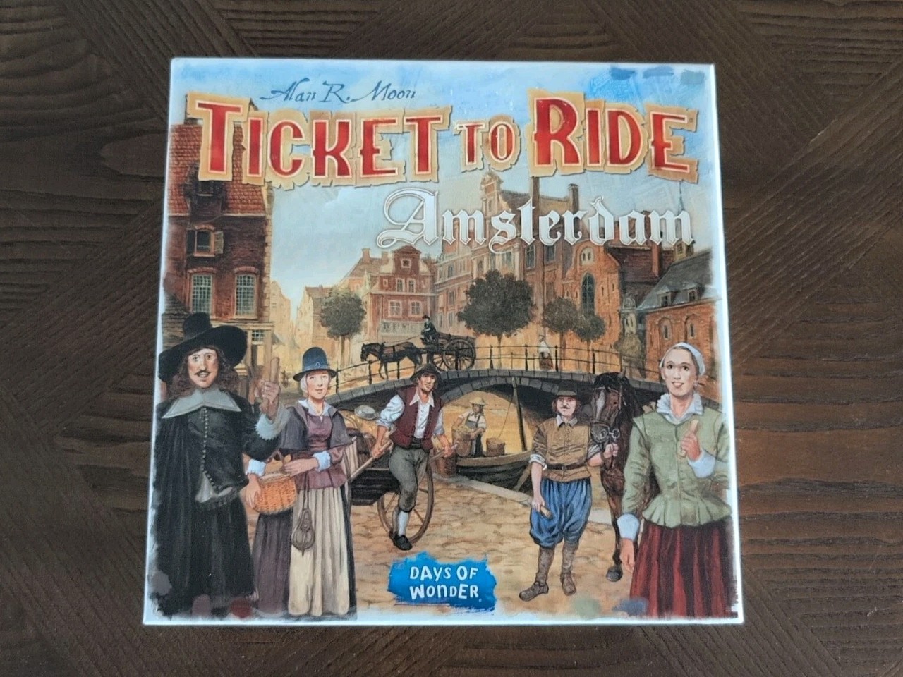 Ticket to Ride Amsterdam Board Game – 100% Complete