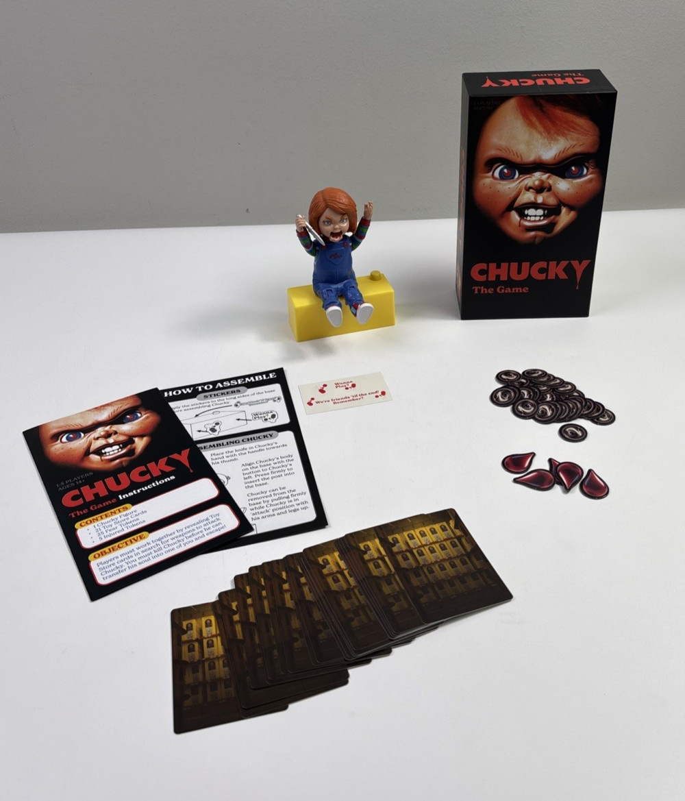 Chucky: The Game | Classic Horror Cooperative Board Game Complete RARE