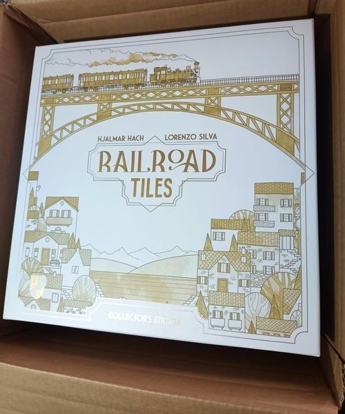 Railroad Tiles Collectors Edition Board Game Inc Expansions New VERY RARE