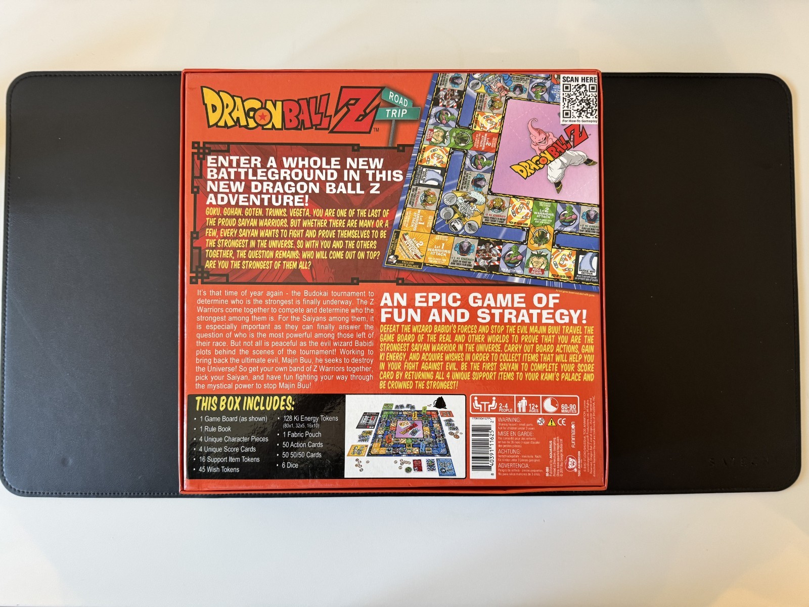 Dragon Ball Z Road Trip Board Game 2-4 Players Anime Manga Aquarius