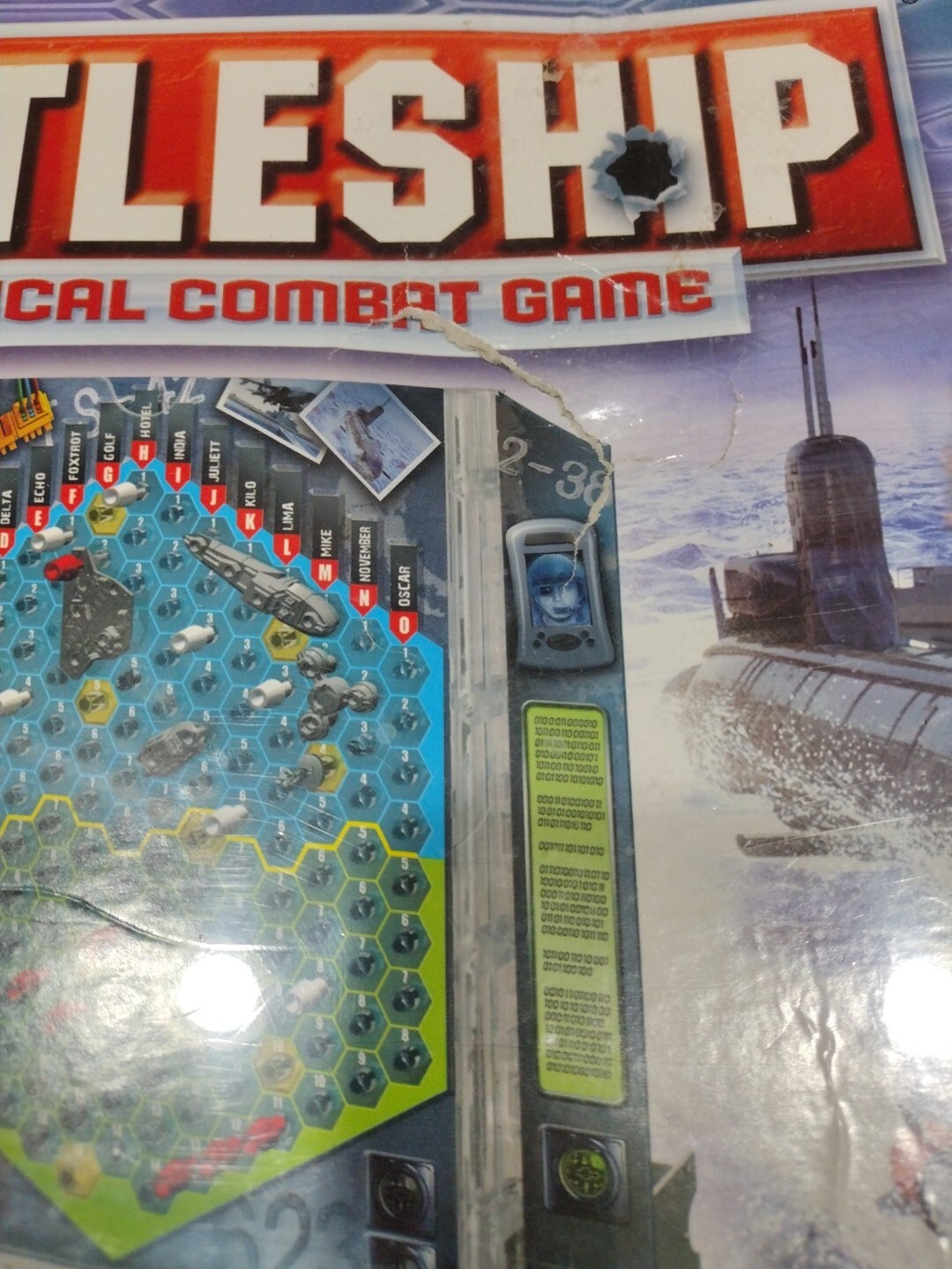 Battleship The Tactical Combat Game Milton Bradley Hasbro 2008 Sealed SEE DESCRI
