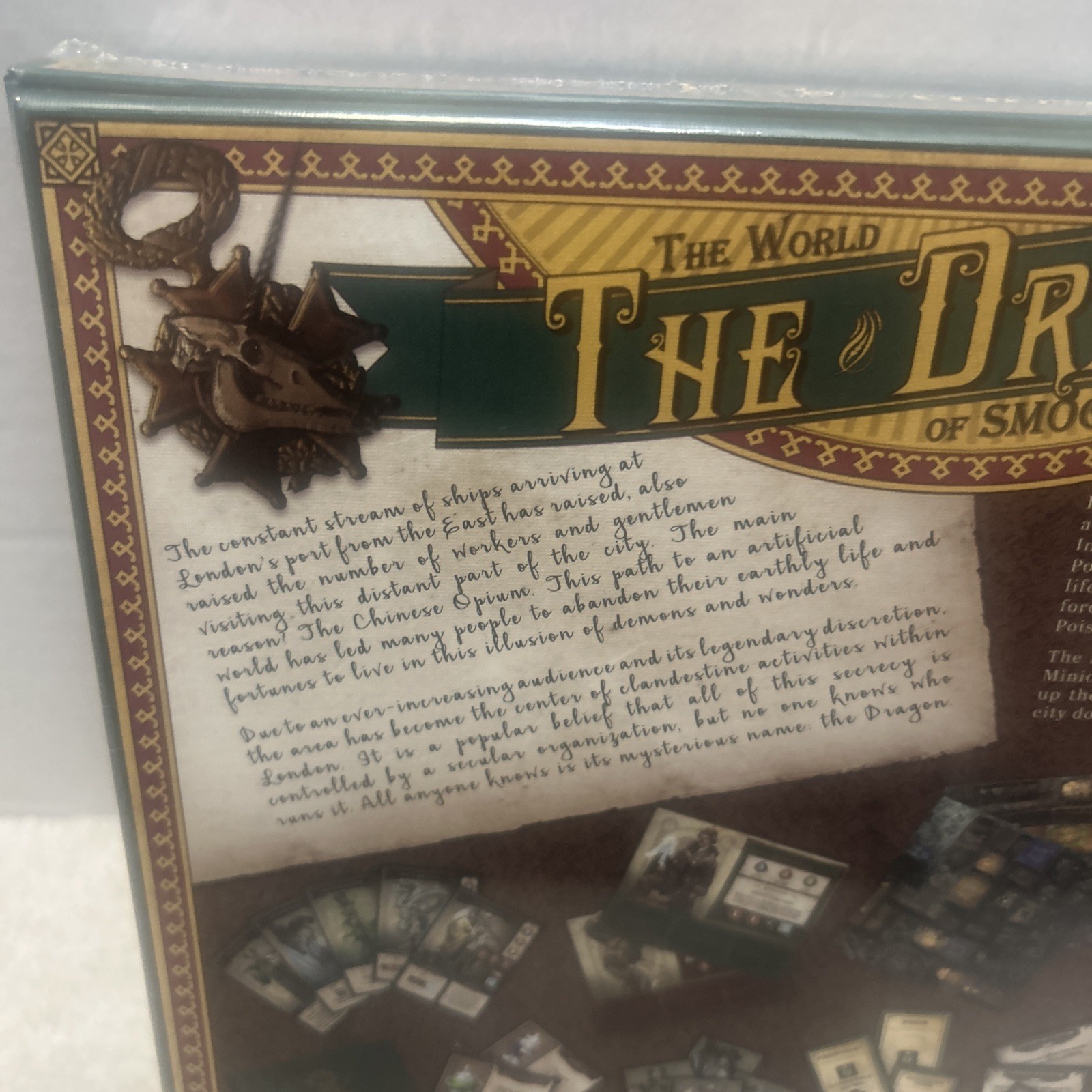 CMON World of Smog Rise of Moloch The Dragon Board Game Expansion SMG002 Sealed