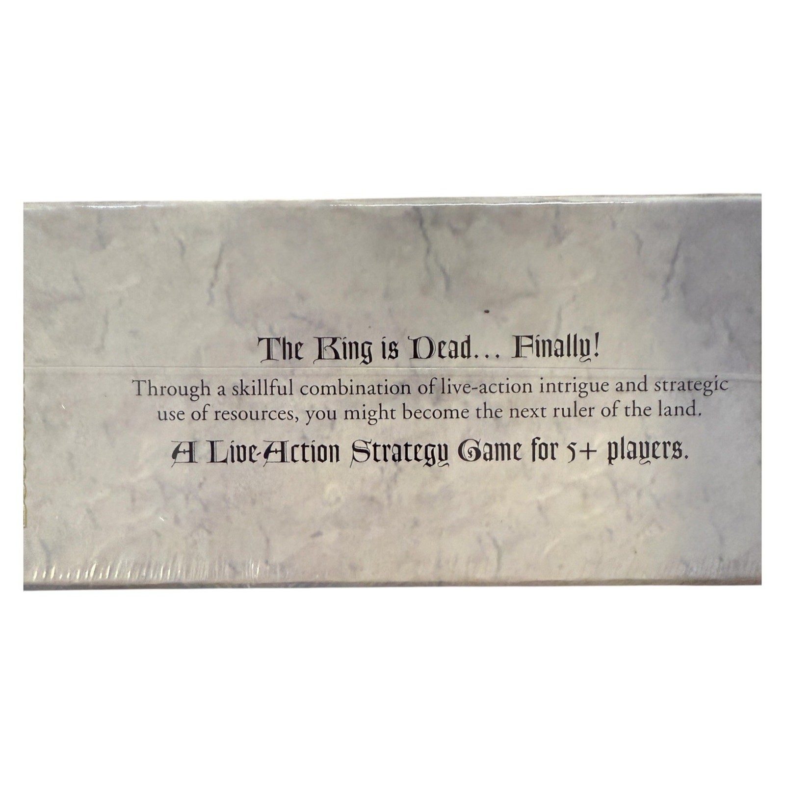 White Wolf Long Live the King Strategy Board Card Game – NEW