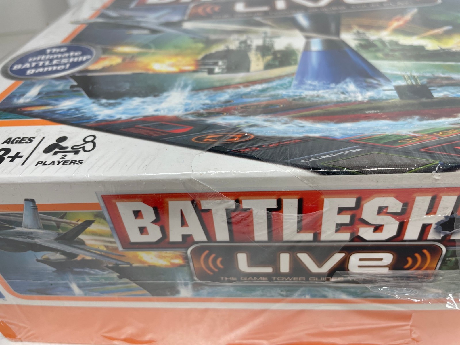 Hasbro Battleship Live Board Game 2011 Electronic Talking Tower NEW Sealed Box