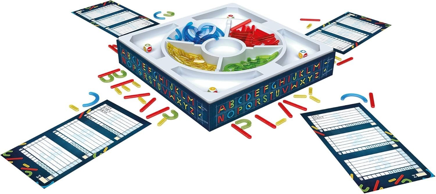 Wordsmith Board Game: A Unique Word Game for 1 to 4 Players, Ages 10 and Up