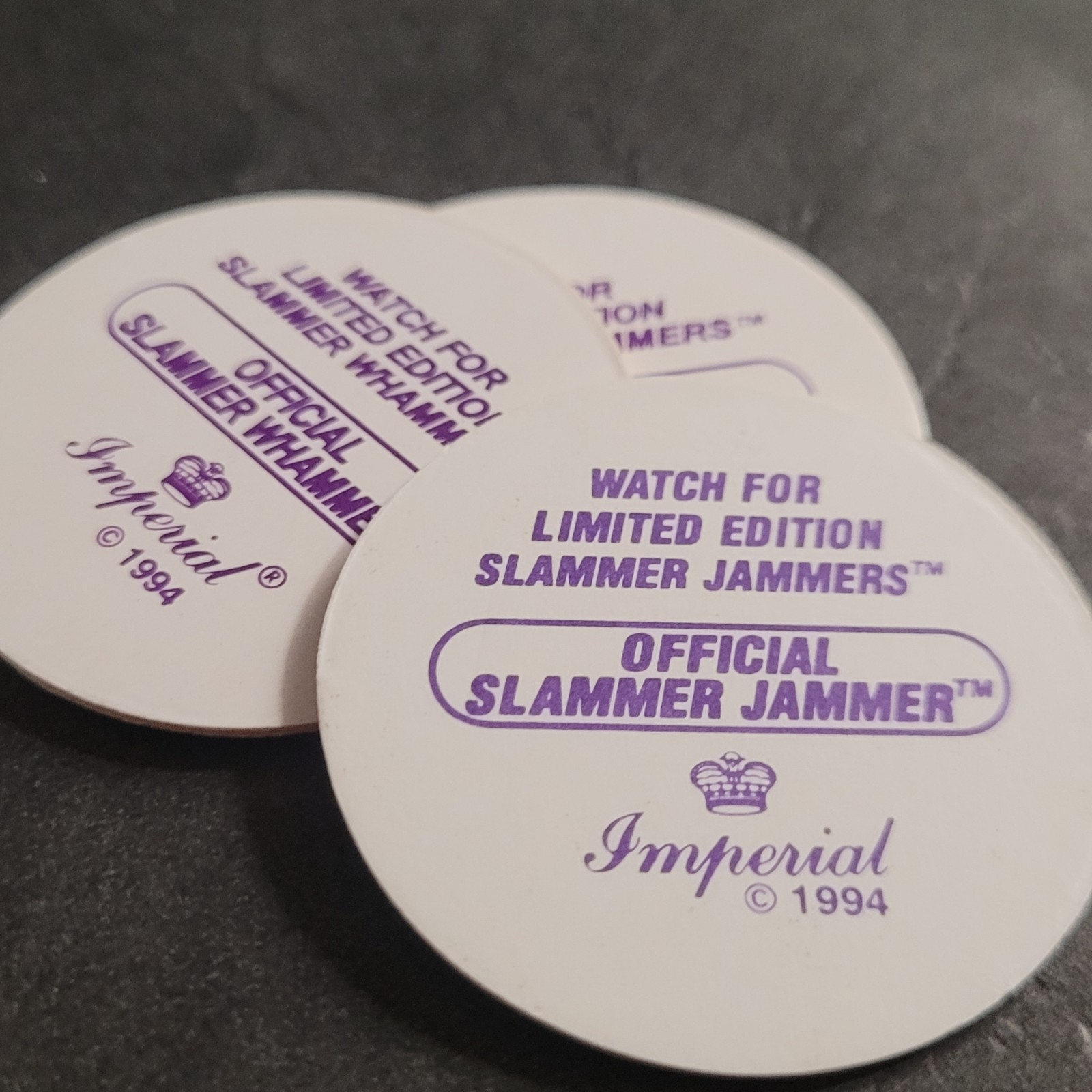 POG Imperial Slammer Whammer Alien Dude Milk Caps 1994 Pogs Game Pieces Retro