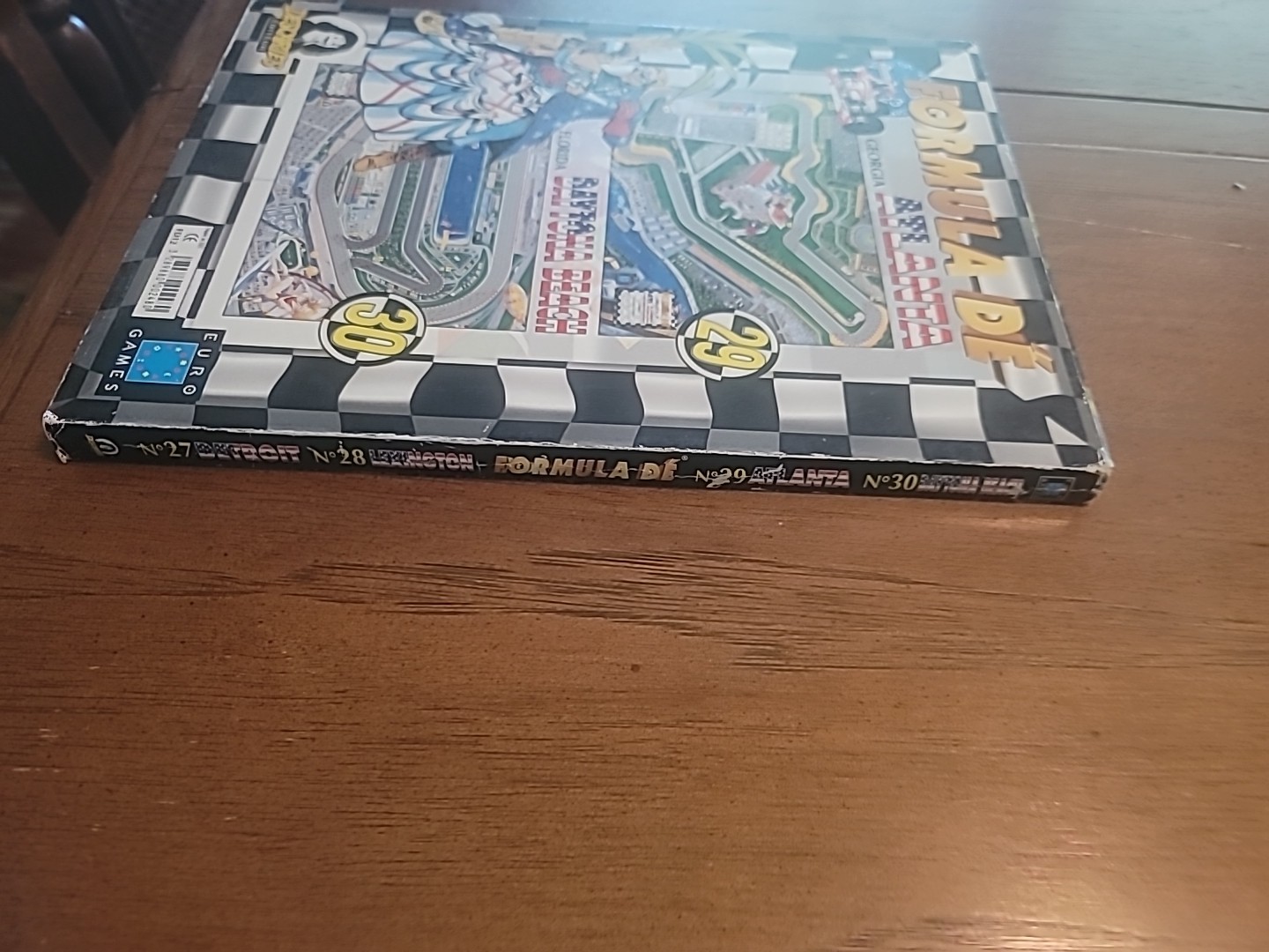 FORMULA DE Map Track Game Boards Detroit-Lexington-Atlanta-Datona 27/28/29/30