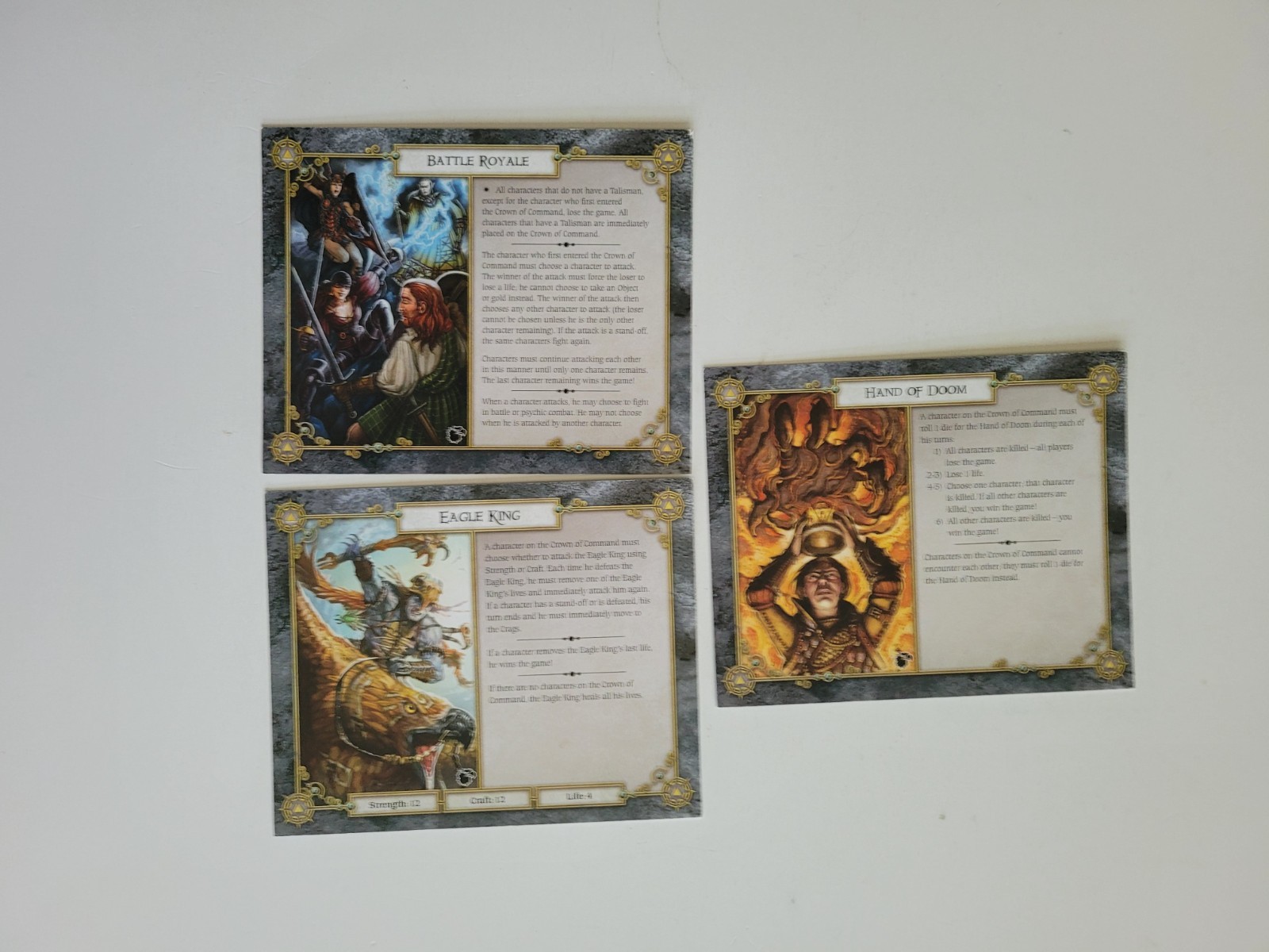 Talisman The Highland Expansion Revised 4th Edition Fantasy Flight Board Game