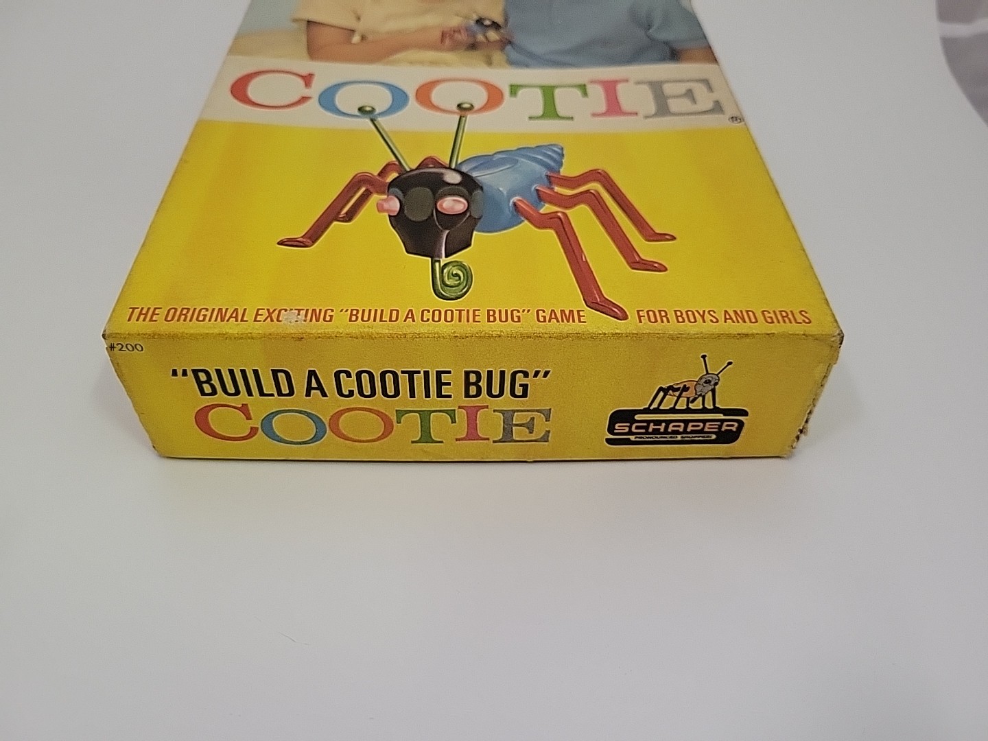 Vintage Cootie Board Game NEW & SEALED BOX Milton Bradley Original 1950s-60s NIB