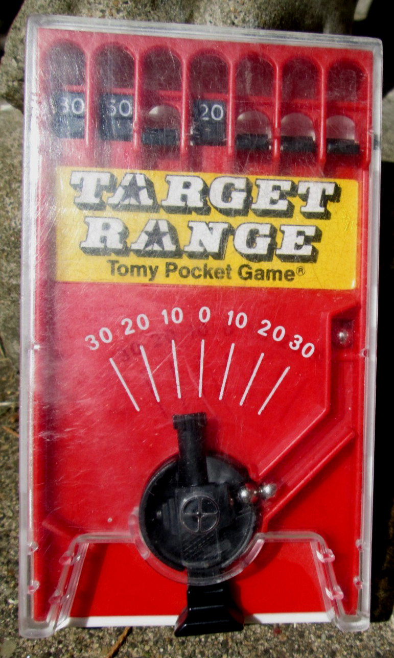 TOMY Pocket Game Target Range Handheld Game # 7029 Made In Thailand