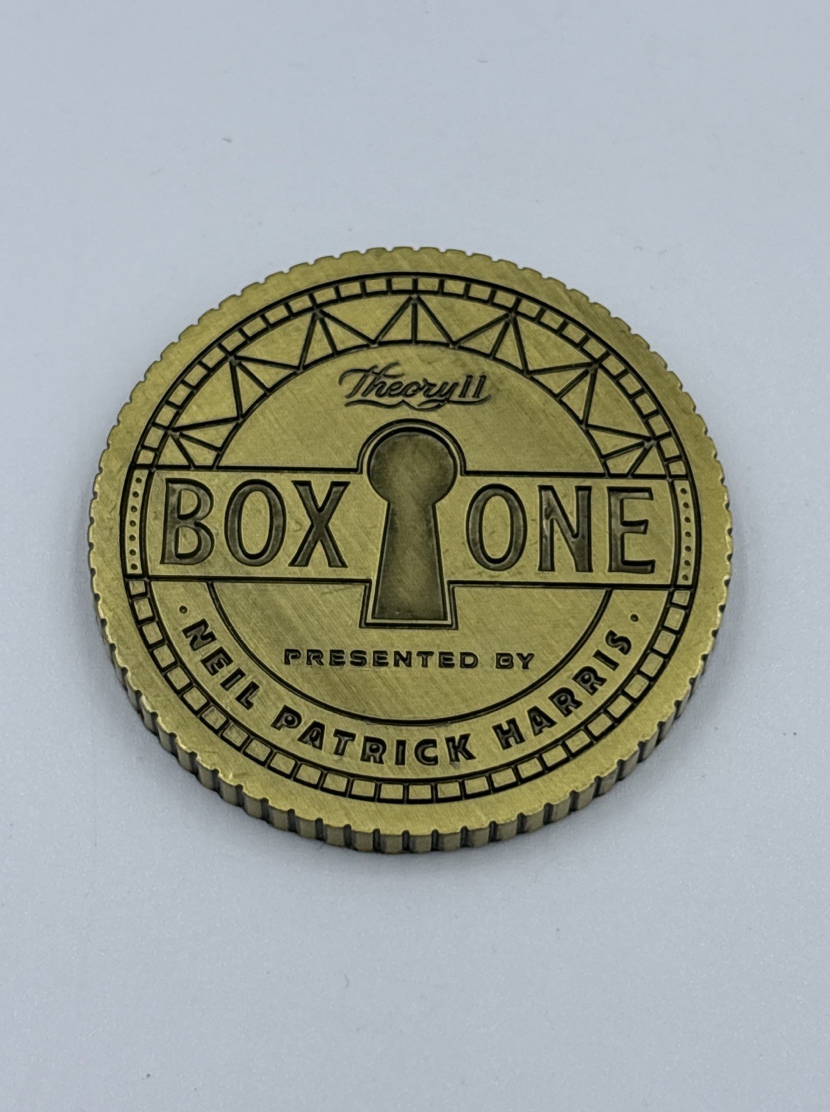 Box One Game Token only Presented By Neil Patrick Harris & Theory 11