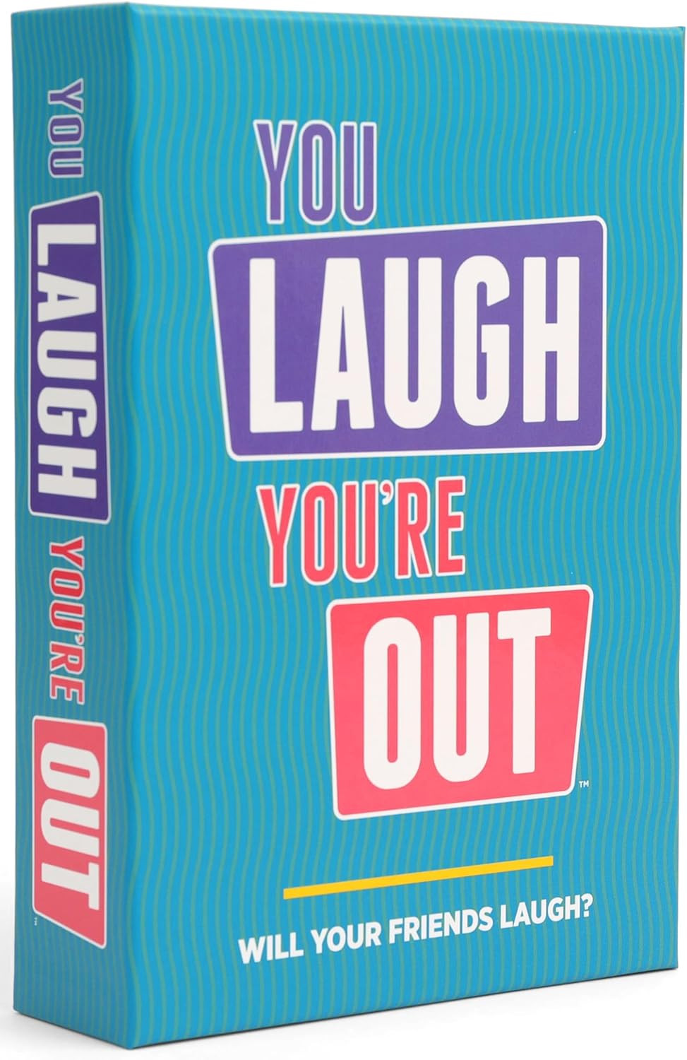 You Laugh You’Re Out: The Try Not to Laugh Family Card Game for Adults & Teens