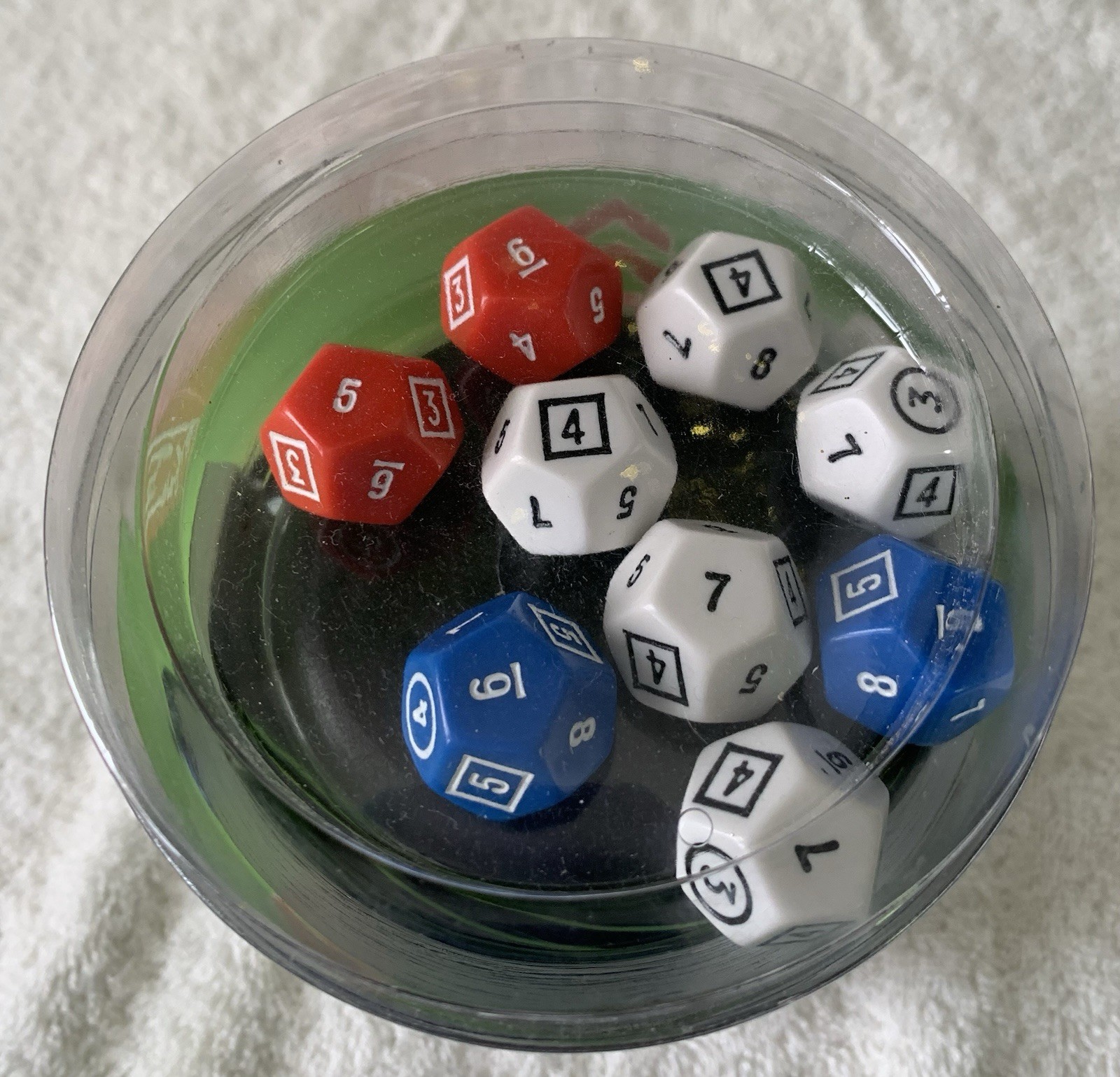 Golo Golf Dice Game 1 Or More Players Age 8 & Up 2001 Golf In A Cup