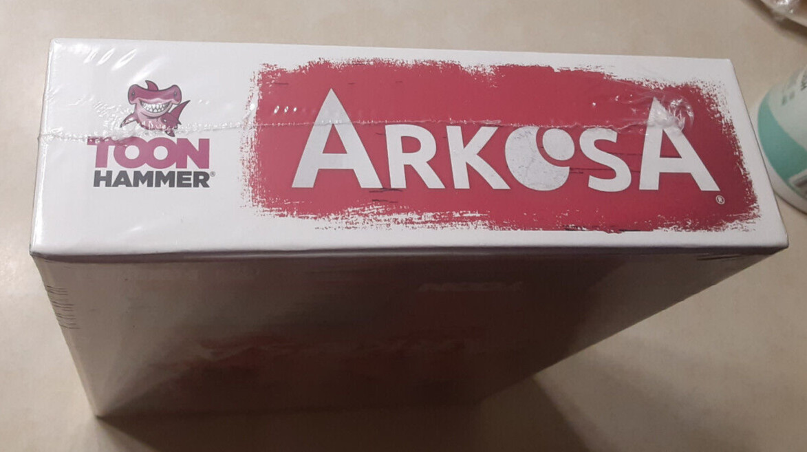 Arkosa A Bunker Building Board Game Kickstarter Exclusive Toon Hammer NEW SEALED