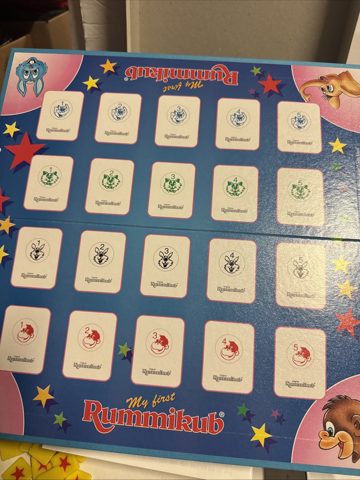 My First Rummikub 5 and Up No Reading Pressman 1994 Complete with Instructions