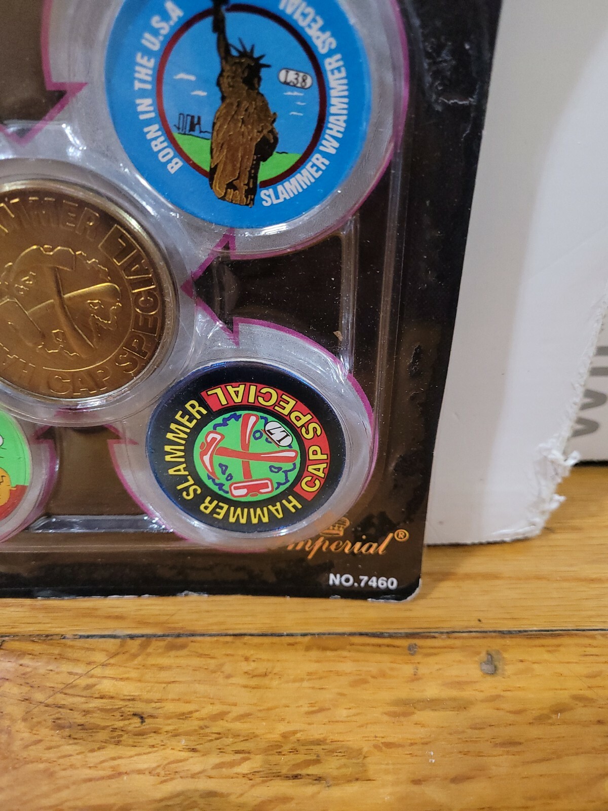 NIP・Super Pro Brass SLAMMER WHAMMERS・4 Flash Caps・1 Slam -CapVac -Mondo Metal