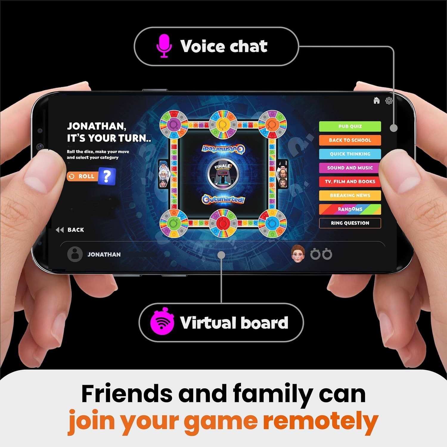 Engaging 2026 Edition TV Quiz Board Game | For 2-24 Players | 60 Minutes of Fun!