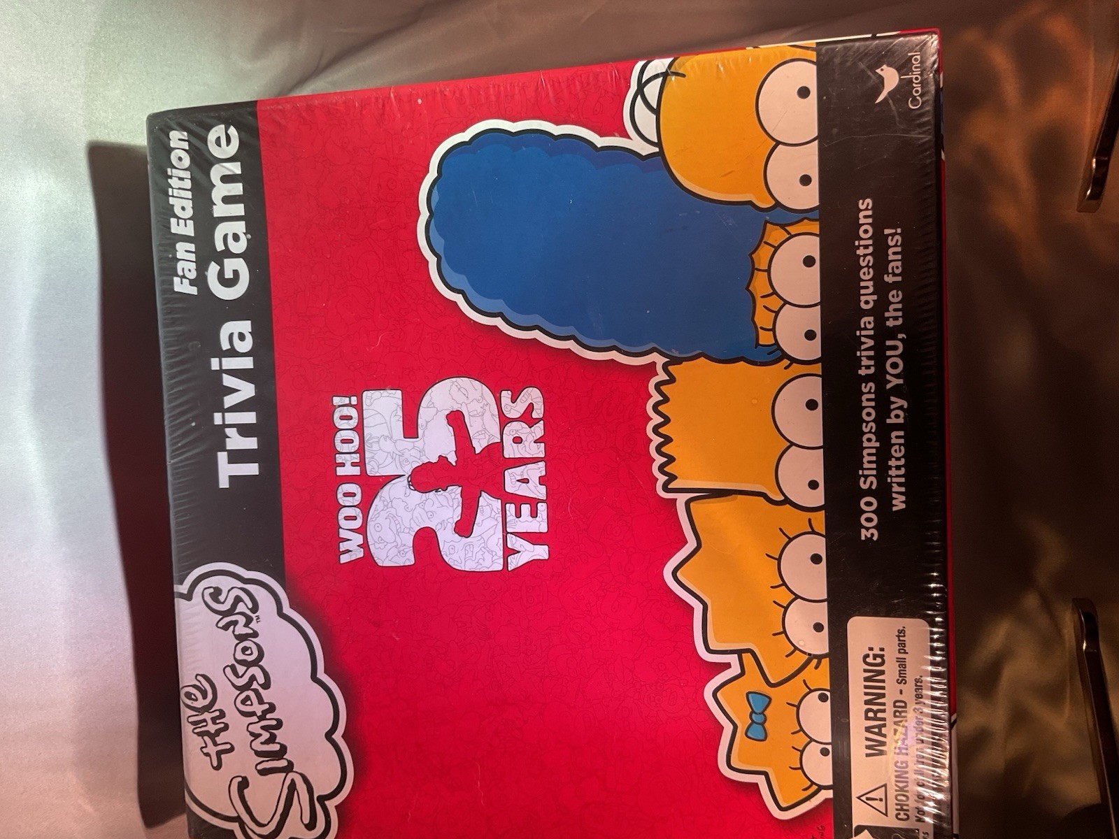 Cardinal The Simpsons Trivia Game Fan Edition “Woo Hoo! 25 Years”, 2+ Players
