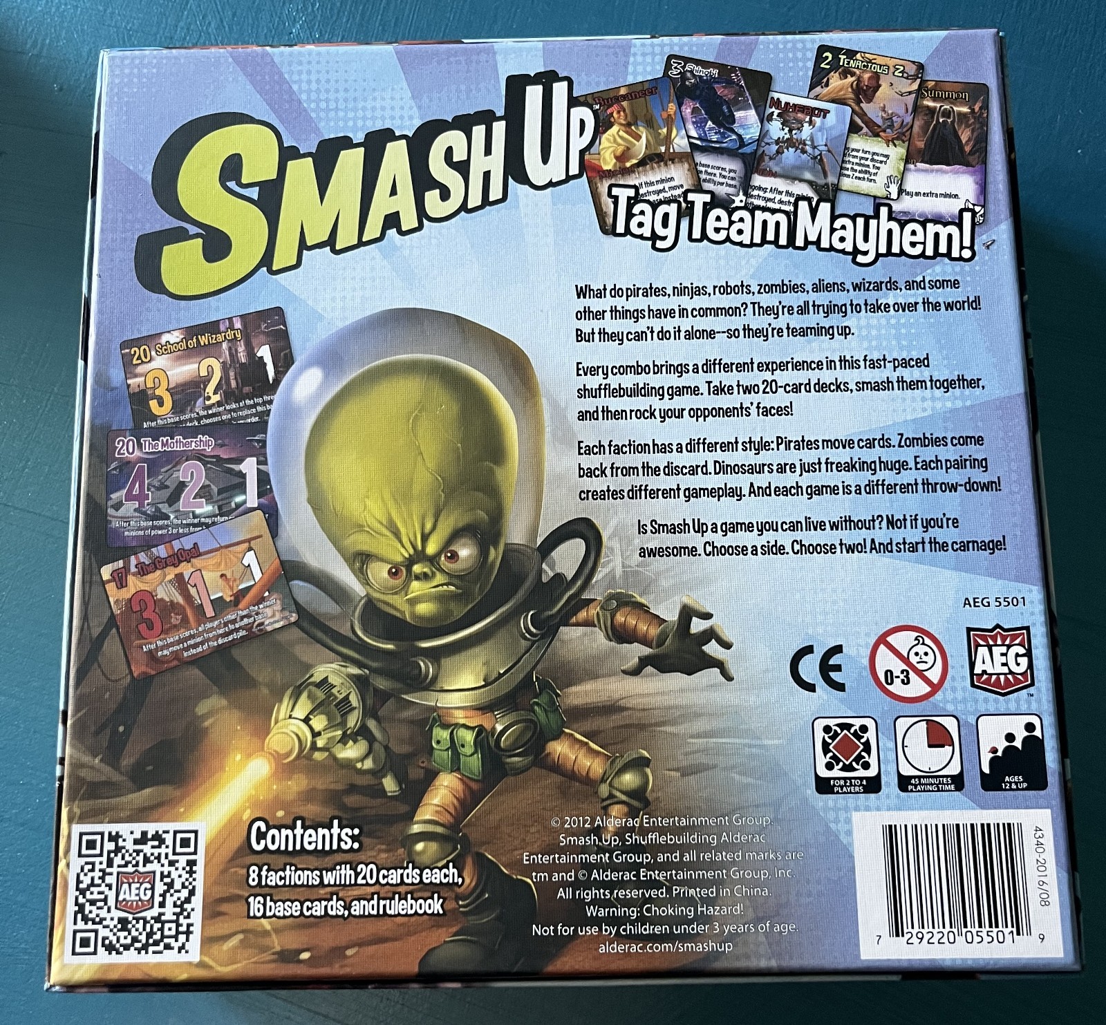 Alderac Entertainment Group AEG05501 Smash Up Card Game and Monster Smash